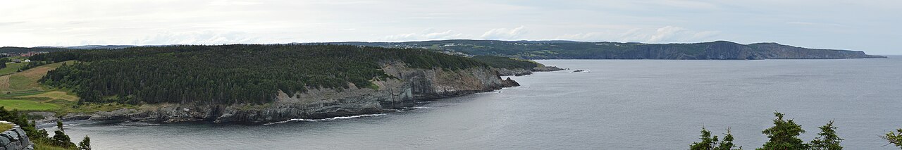 The coastline at Logy Bay-Middle Cove-Outer Cove, Newfoundland